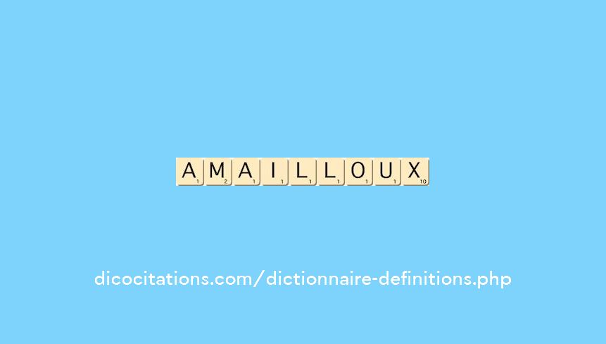 amailloux amailloux