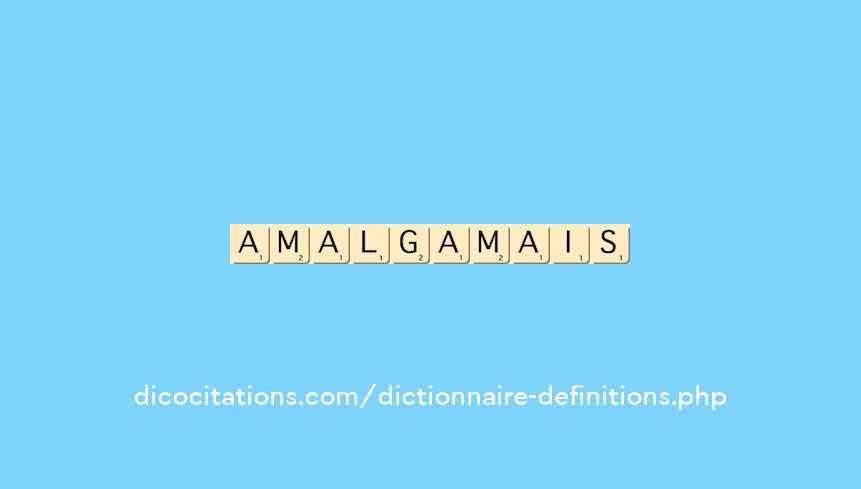 amalgamais amalgamais