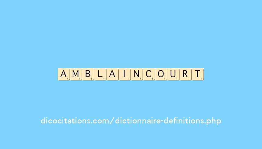amblaincourt