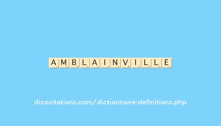 amblainville