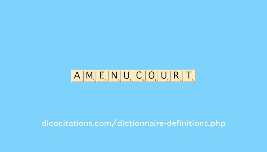 amenucourt