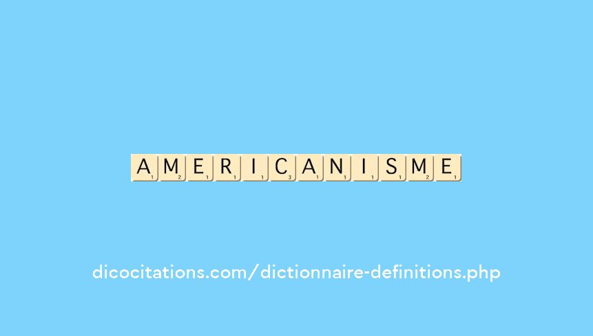 americanisme