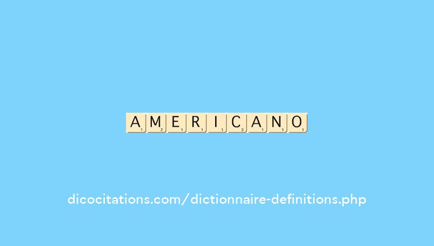 americano americano