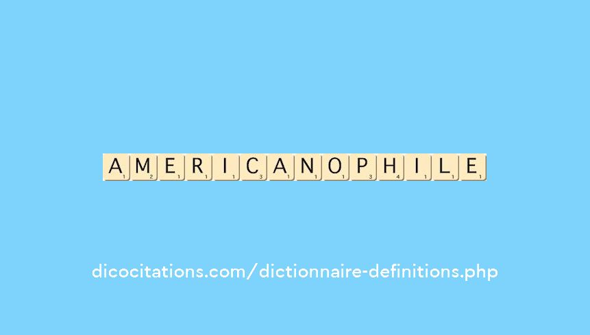 americanophile americanophile