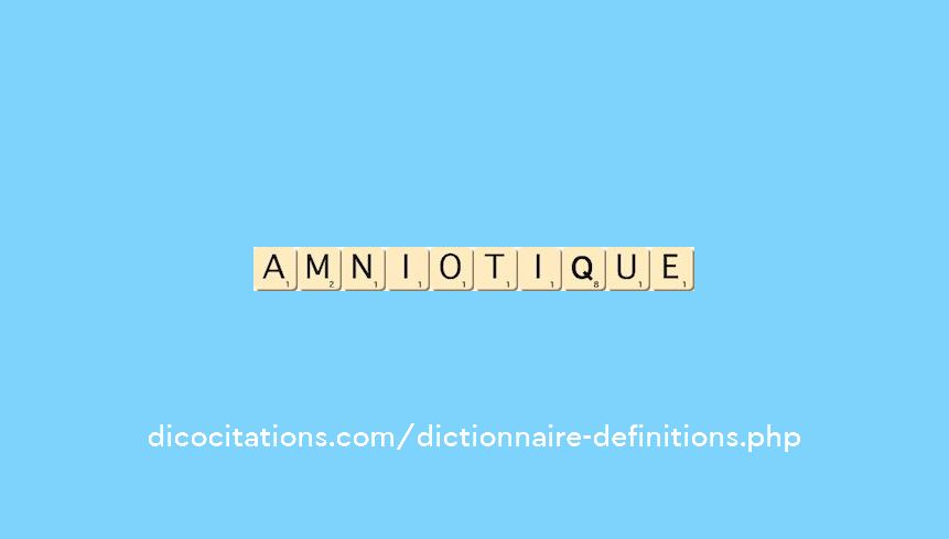 amniotique amniotique