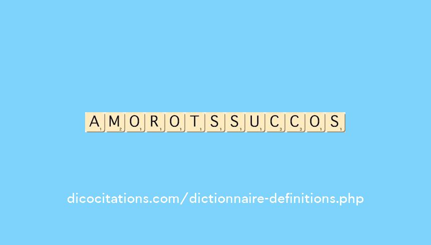 amorots-succos
