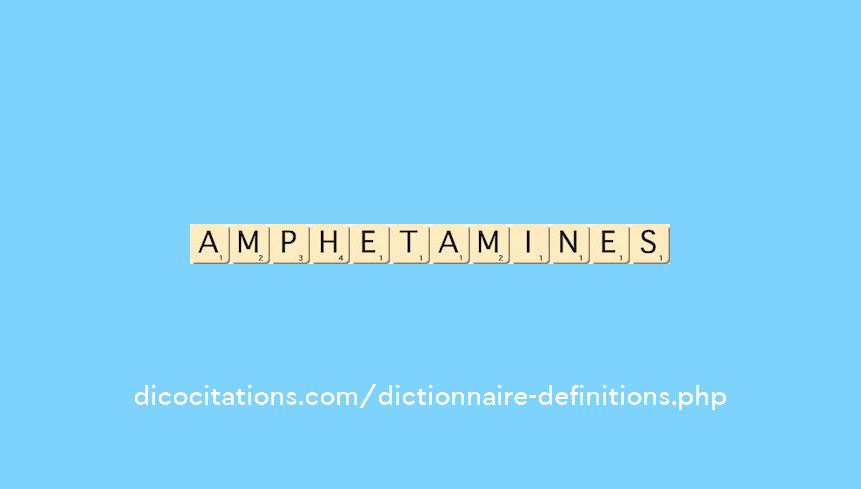 amphetamines amphetamines