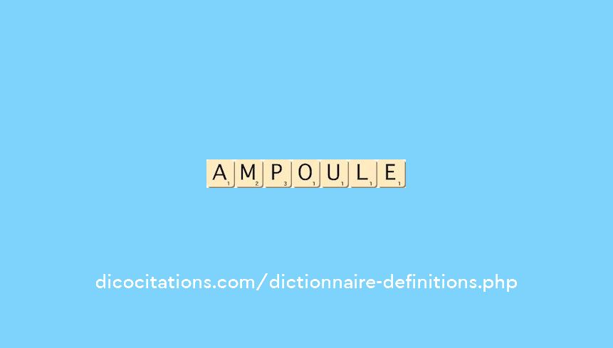 ampoule