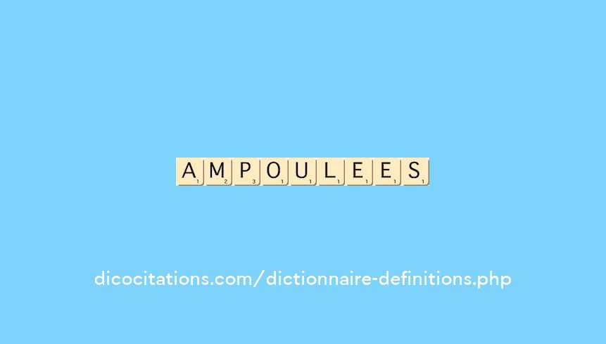 ampoulees ampoulees