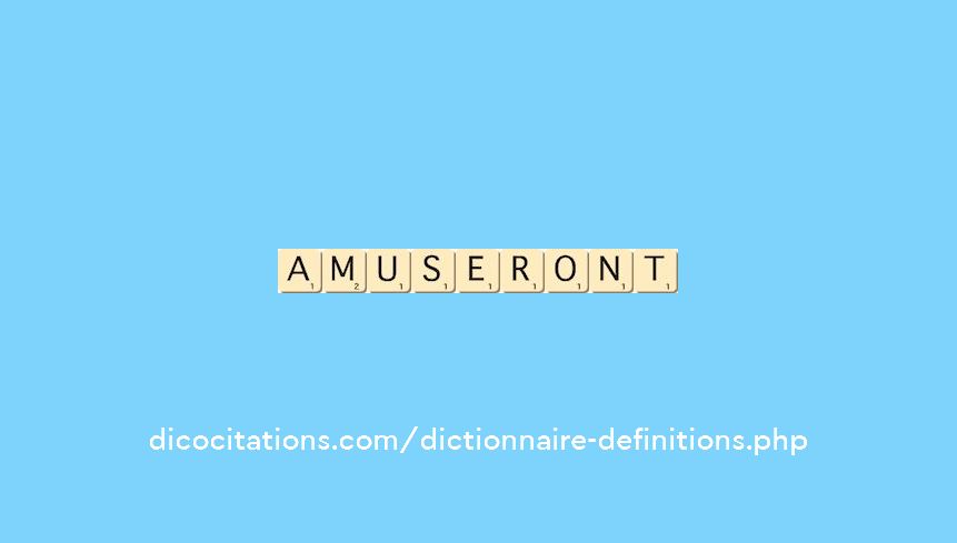 amuseront amuseront