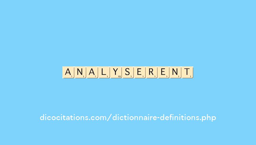 analyserent analyserent