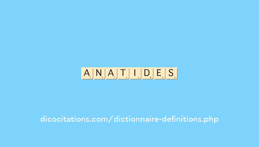 anatides anatides
