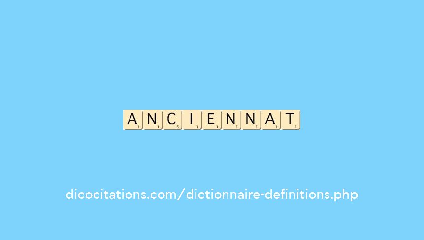 anciennat