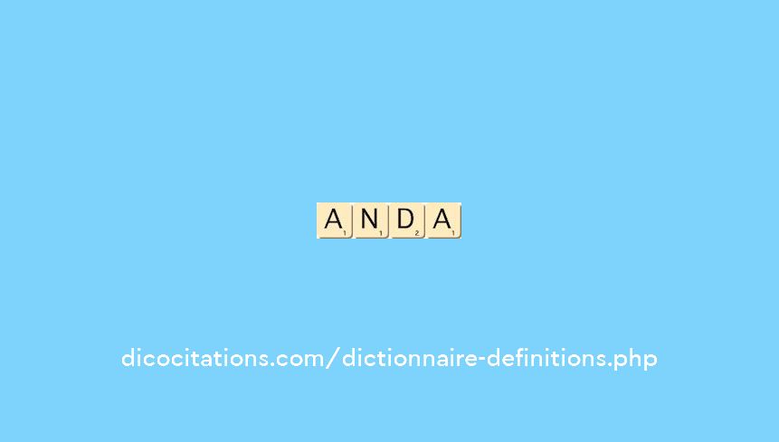 anda anda