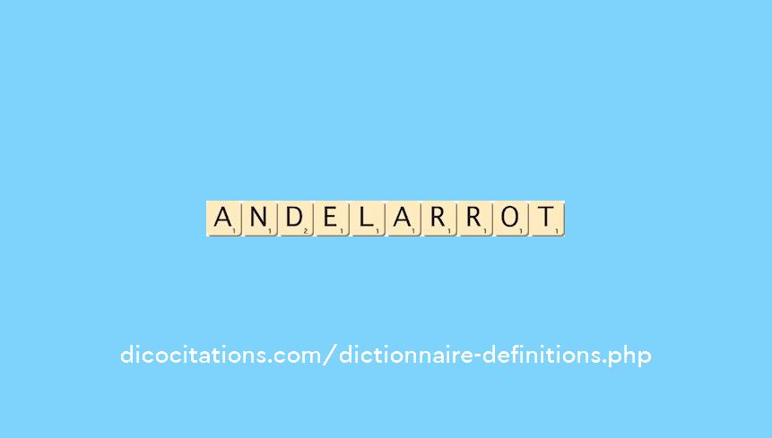 andelarrot