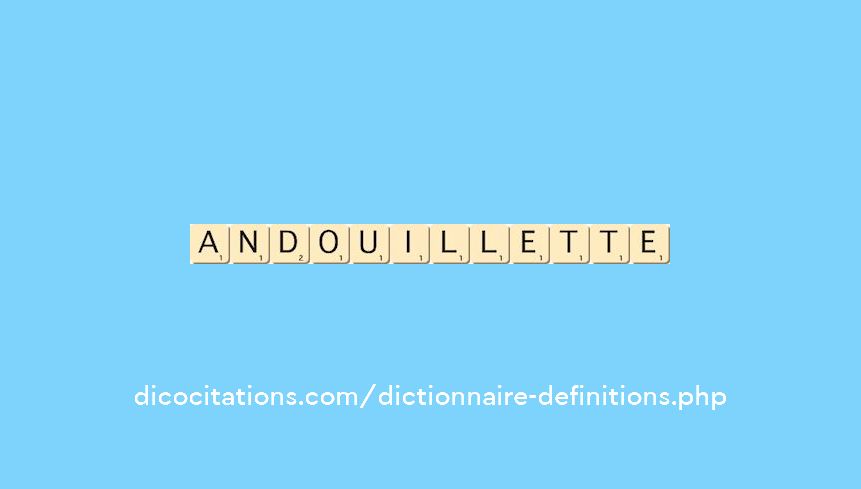 andouillette andouillette