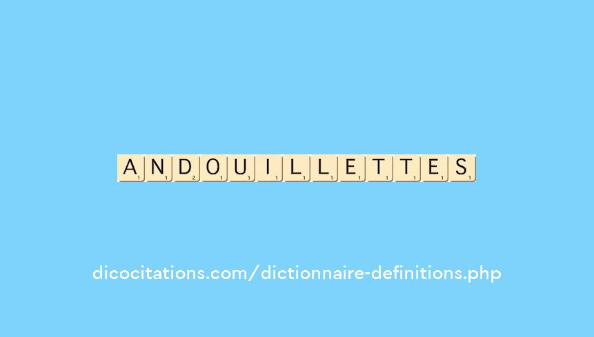 andouillettes andouillettes