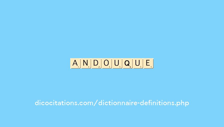 andouque