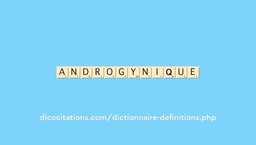 androgynique androgynique