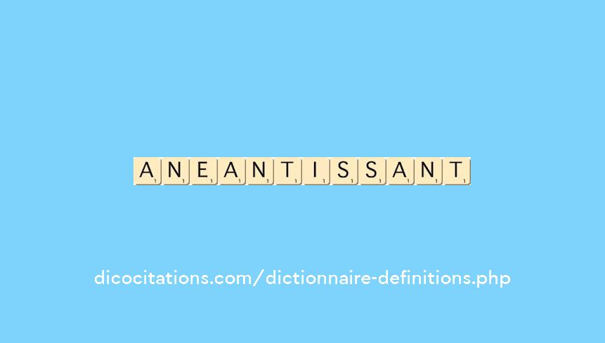 aneantissant aneantissant