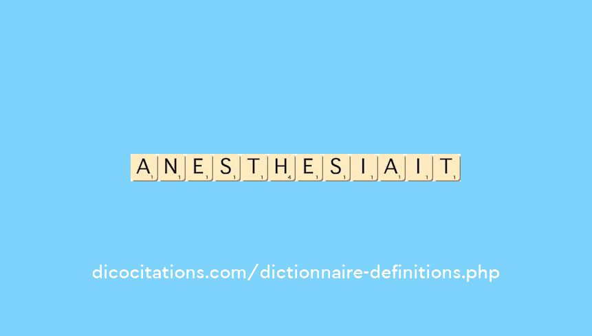 anesthesiait anesthesiait
