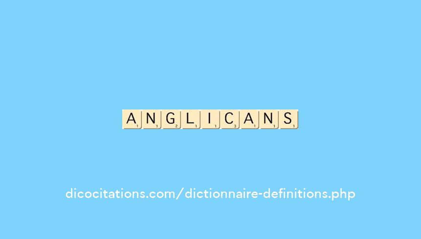 anglicans