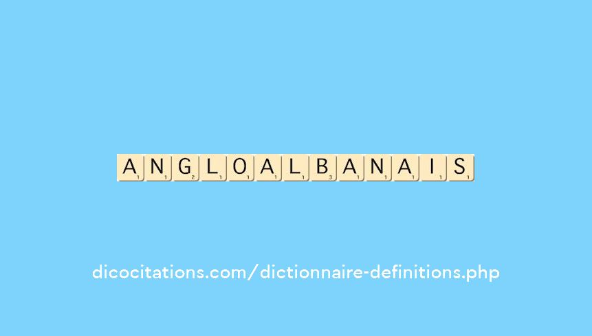 anglo-albanais anglo-albanais