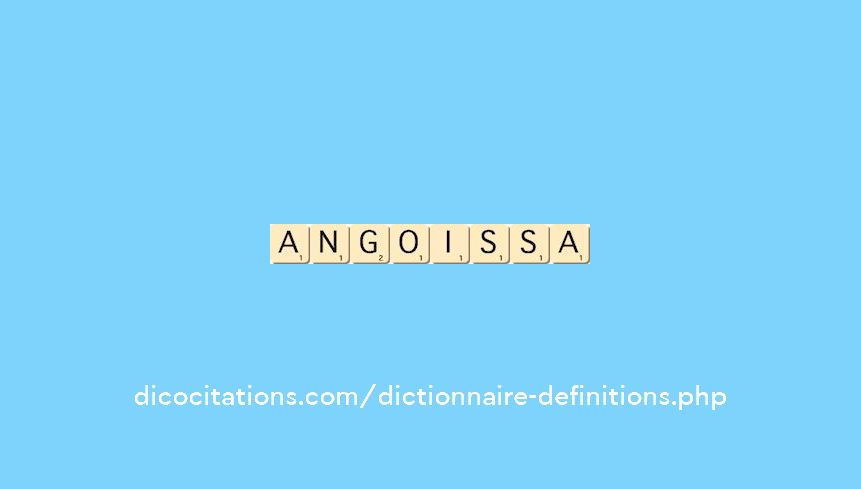angoissa angoissa