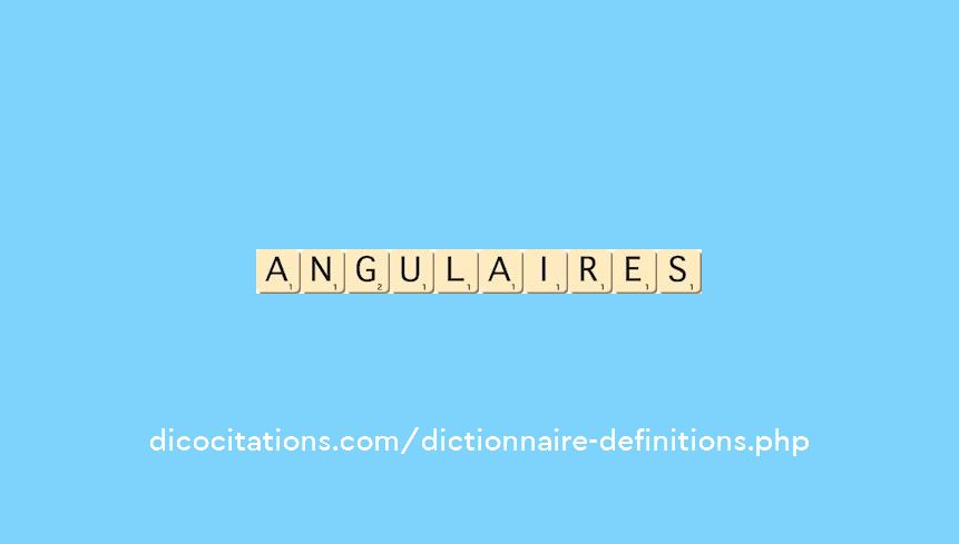angulaires