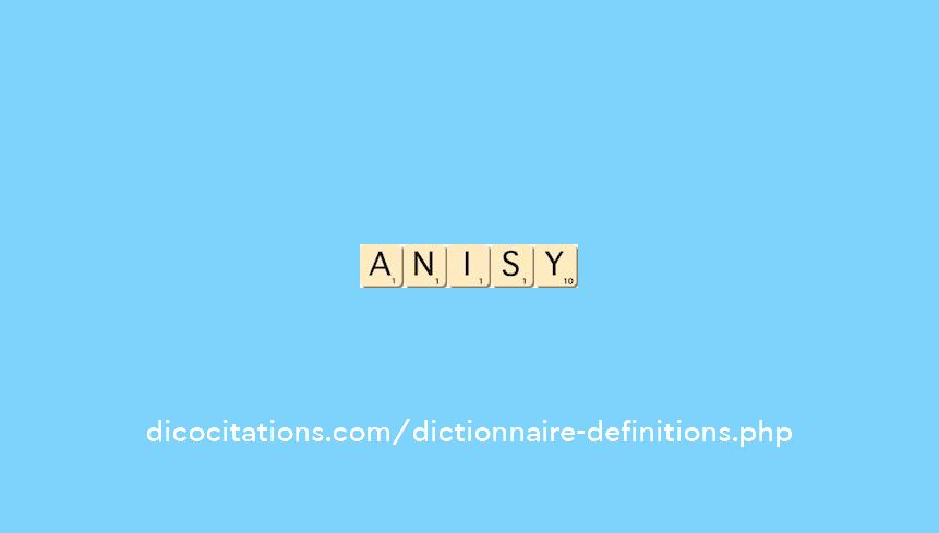 anisy anisy