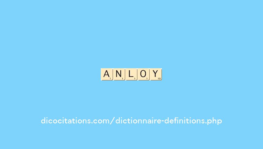 anloy anloy