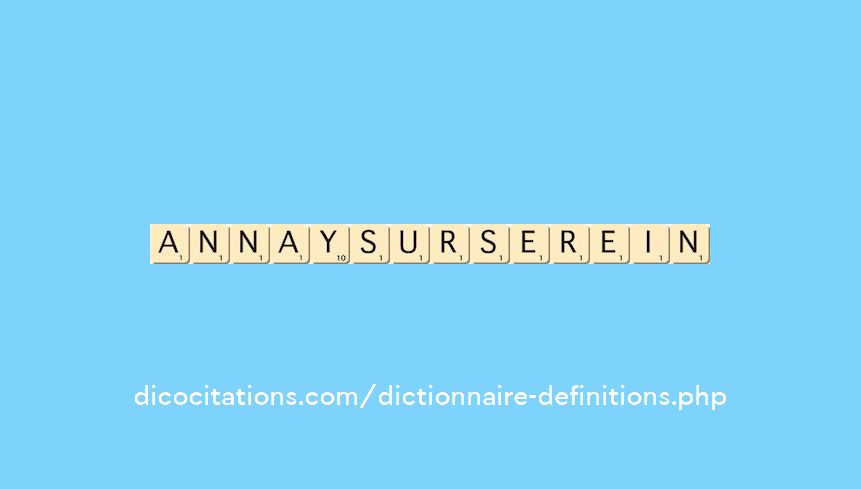 annay-sur-serein