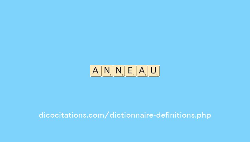 anneau anneau