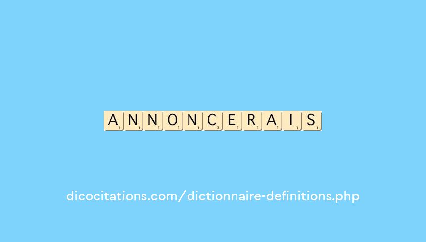 annoncerais annoncerais