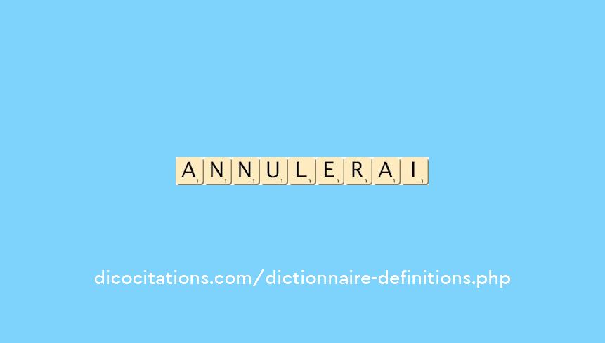 annulerai