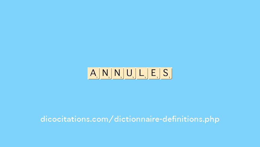 annules