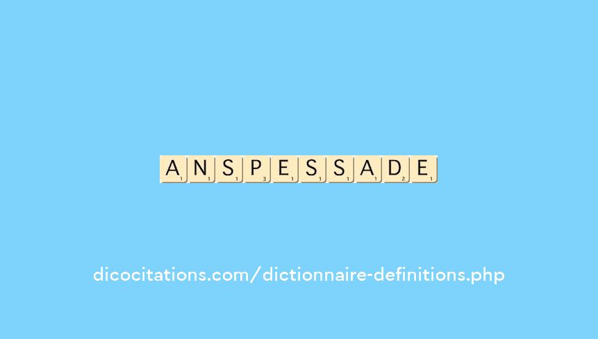 anspessade