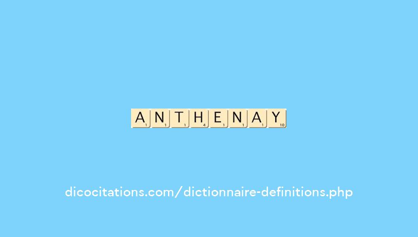 anthenay