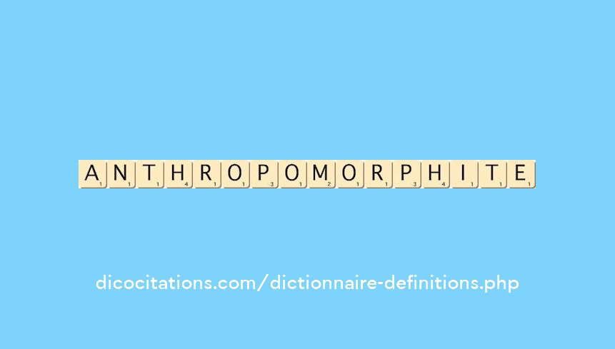 anthropomorphite