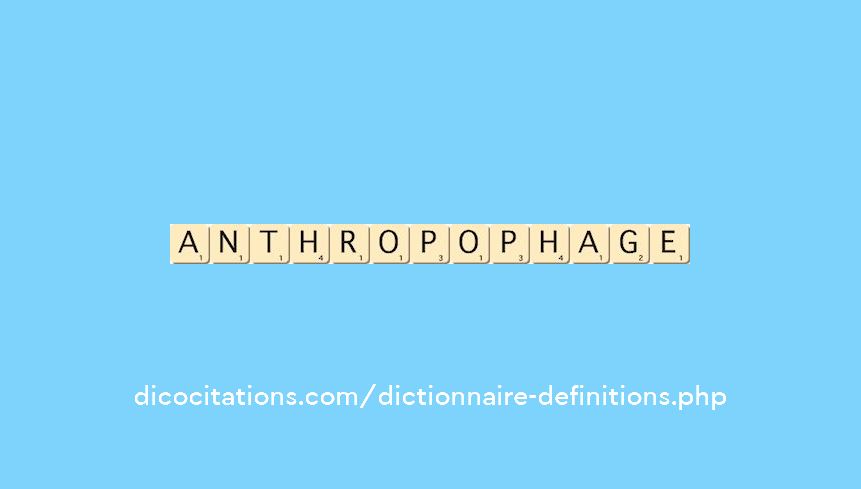 anthropophage anthropophage