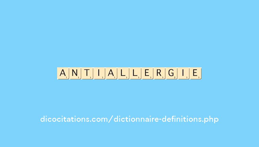anti-allergie anti-allergie