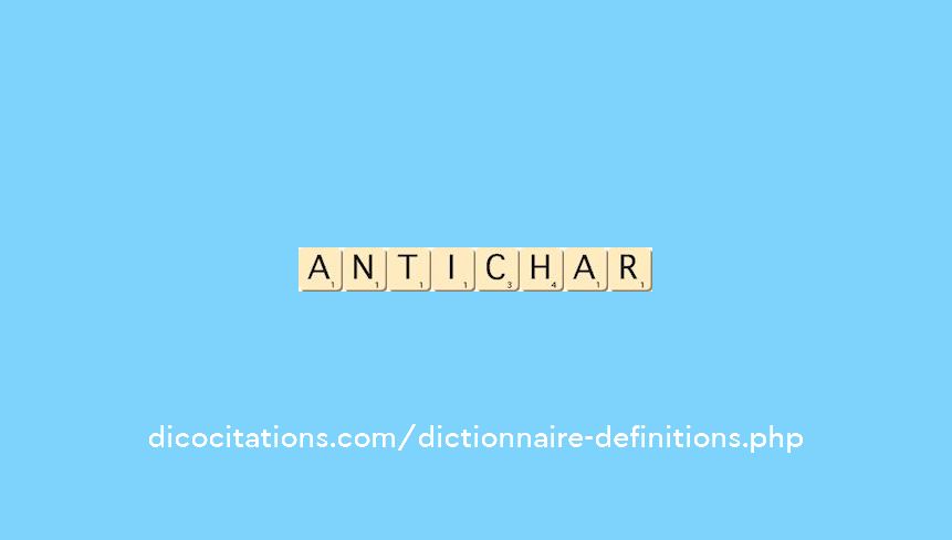 anti-char anti-char