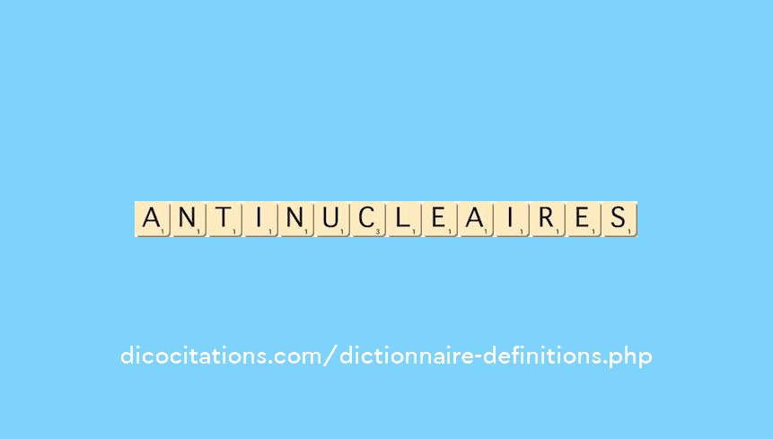 anti-nucleaires anti-nucleaires