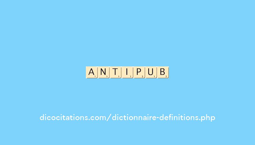 anti-pub