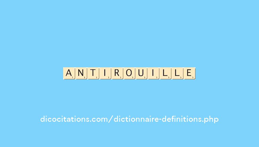 anti-rouille