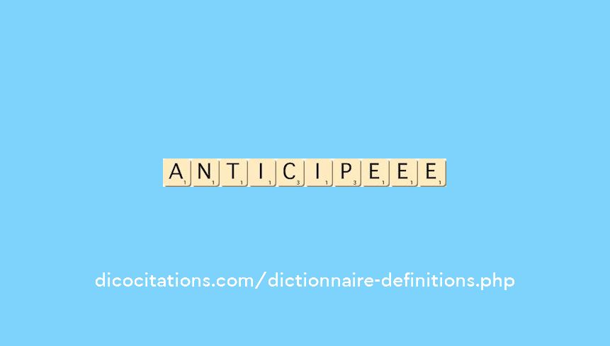 anticipe--ee