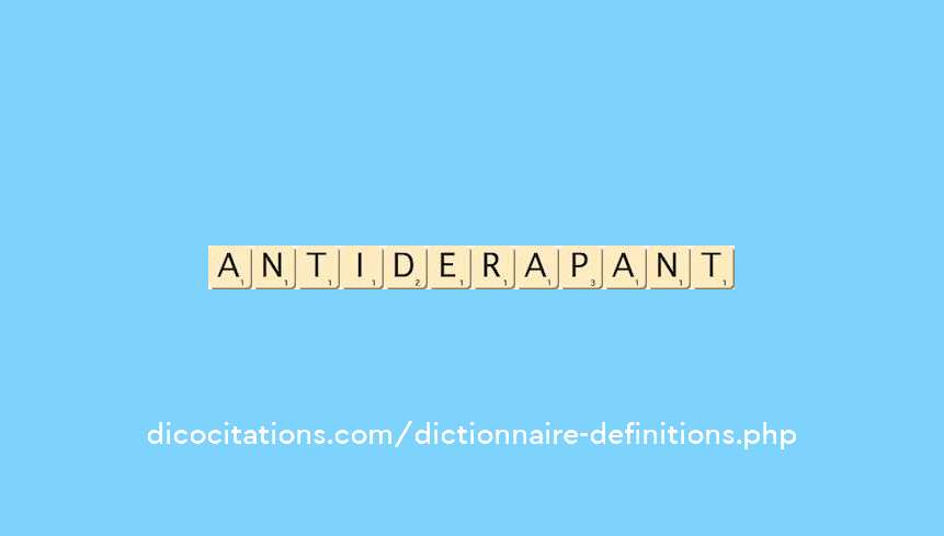 antiderapant antiderapant