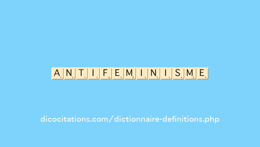 antifeminisme antifeminisme
