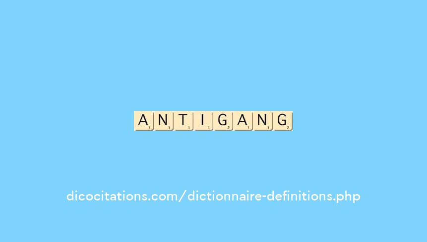 antigang antigang