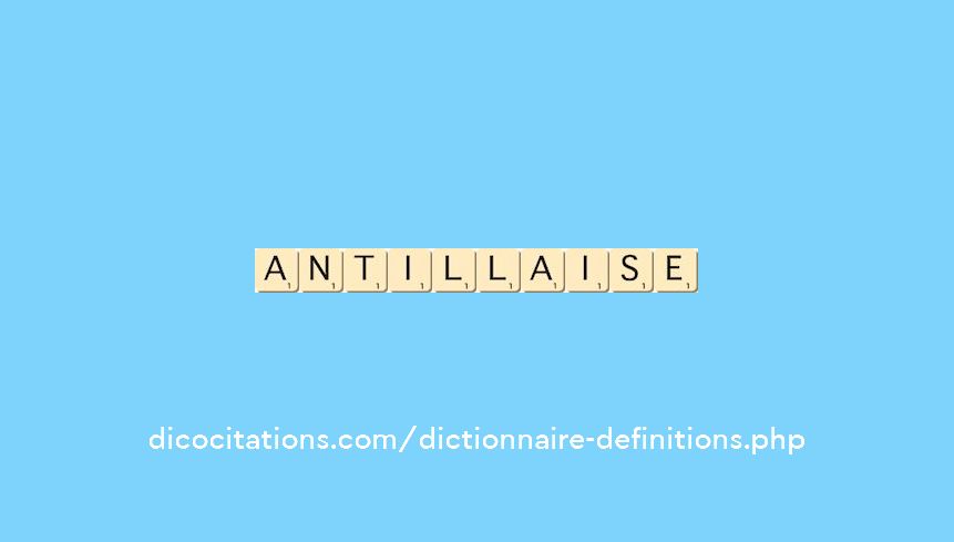 antillaise antillaise